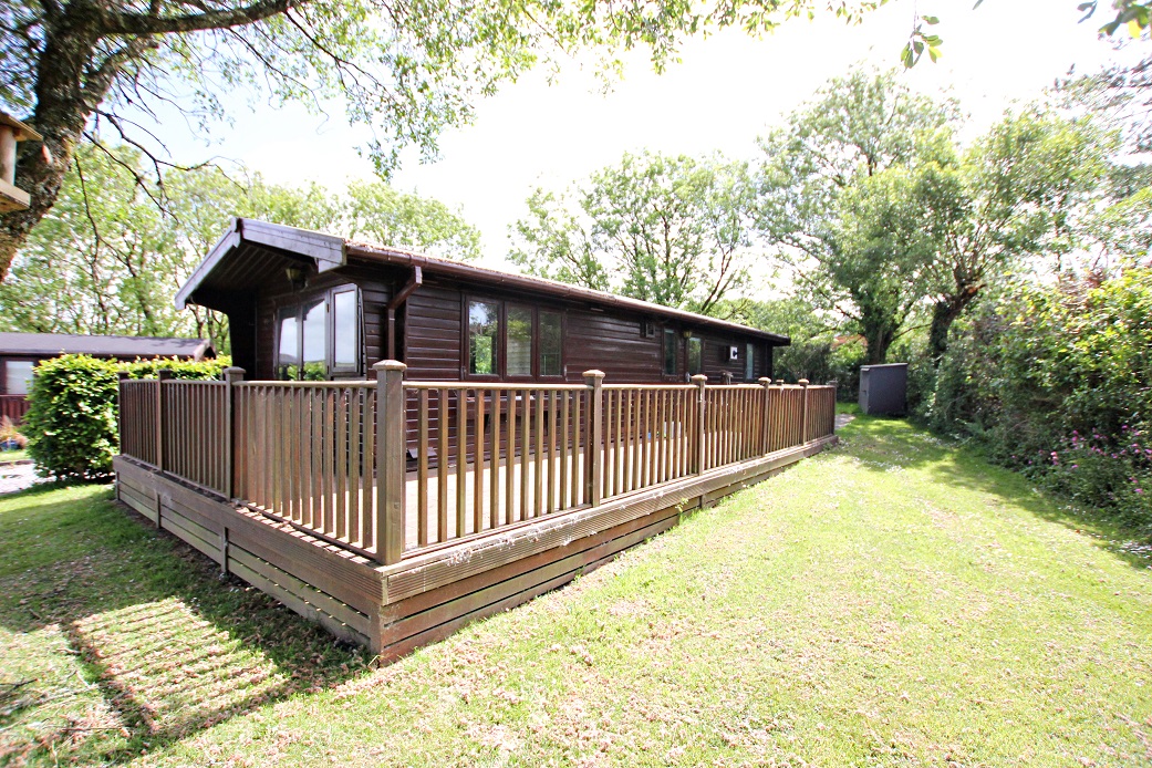 Timber Lodge for sale in Cornwall. SOLD